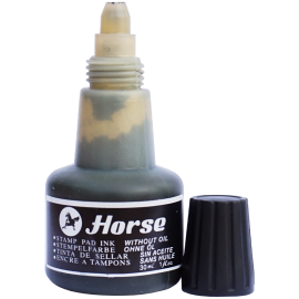 Tuș pentru ștampilă Horse, 30 ml, negru